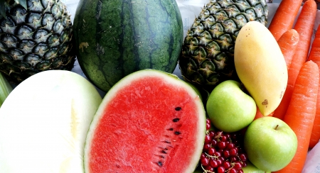 seasonal fruitsの写真素材