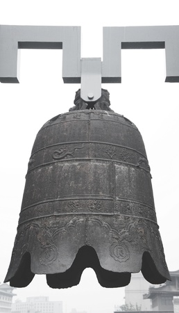Ancient chinese bellの写真素材
