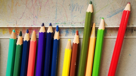 Colored pencils