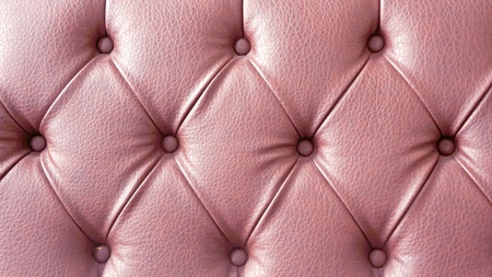 Pink picture of genuine leather upholstery