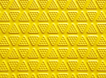 Yellow rubber floor backgroundの写真素材