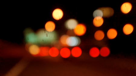 Abstract circular bokeh background