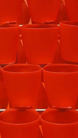 Plastic Drinking Cupsの写真素材