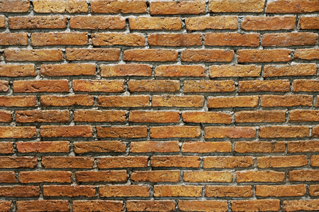 Red brick wall backgroundの写真素材