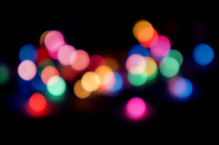 Festive lights. Can be used as background