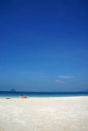 Gorgeous Beach in Summertimeの写真素材