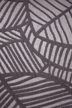 Grey white fabric from sofa