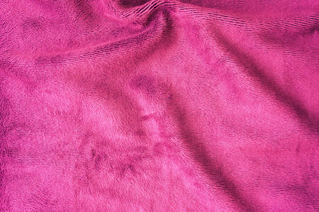 close up of a purple coat, fur texture to backgroundの写真素材