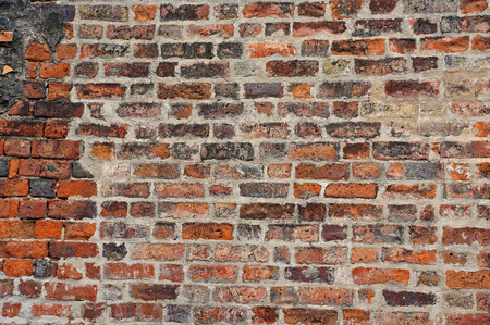 Old brick wall in a background imageの写真素材