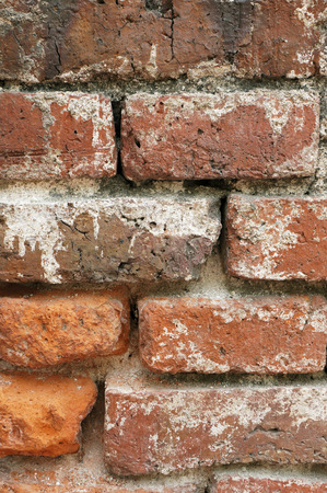 old brick wall for backgroundの写真素材