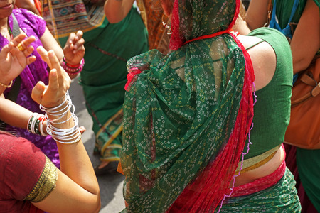 BANGKOK - JUNE 22 : Hindu Festival (Rahu Ketu Peyarchi) at Silom street Bangkok Thailand on 22 June 2014.のeditorial素材