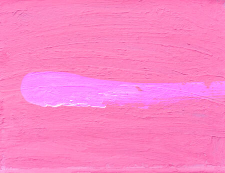 Stroke brush painted on pink wall for backgroundの写真素材