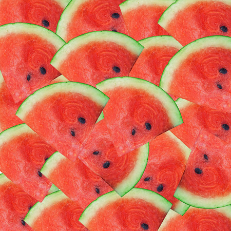 sliced watermelon as background