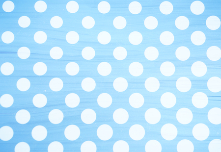 Vintage White Polka Dots Backgroundの写真素材
