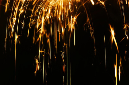 Glowing Sparks Abstract Backgroundの写真素材