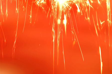 Glowing Sparks Abstract Backgroundの写真素材