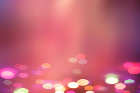 Abstract circular bokeh warm pink backgroundの写真素材