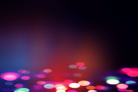 Abstract circular bokeh background