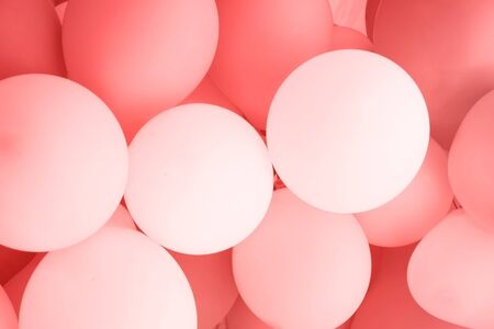colorful balloons background for the celebrationの写真素材