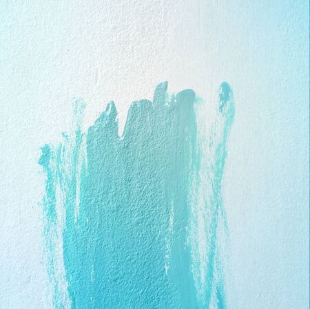 Art paint blue on blue backgroundの写真素材