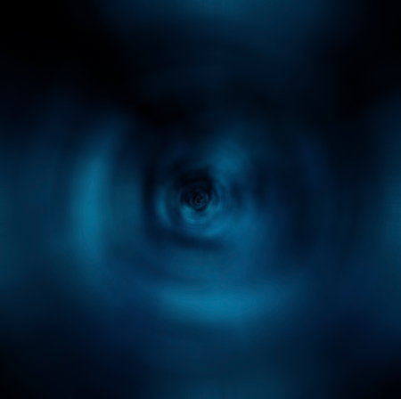 Abstract dark blue radial backgroundの写真素材