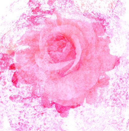 Rose art with fade abstract textureの写真素材