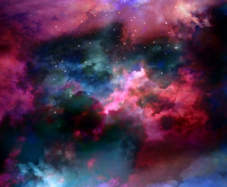 rich star forming nebula.の写真素材