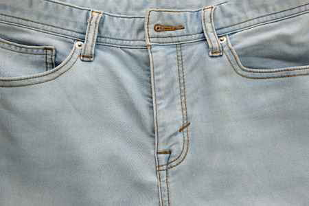 Jeans with pockets close-up for background