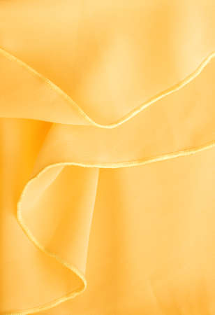 Yellow Cloth Backgroundの写真素材