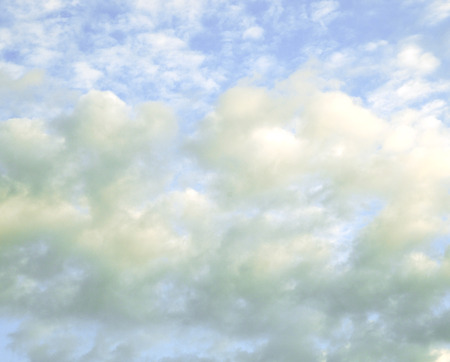 blue sky cloudsの写真素材