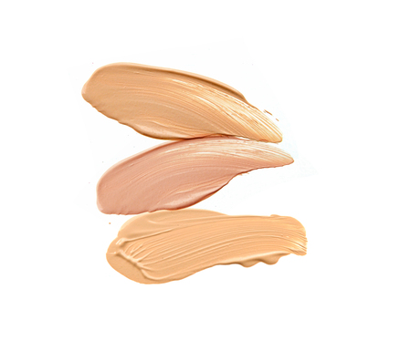 close up of a make up powder on white backgroundの写真素材