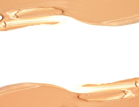 Frame of make up liquid foundationの写真素材