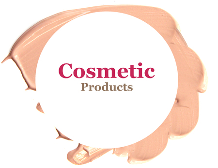 Frame of make up liquid foundationの写真素材