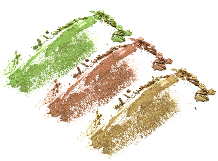 eye shadow crushed set isolatedの写真素材