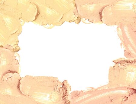 Frame of make up liquid foundationの写真素材