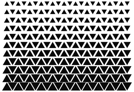 Abstract halftone background with triangles. Geometric backdrop. Vector illustration.