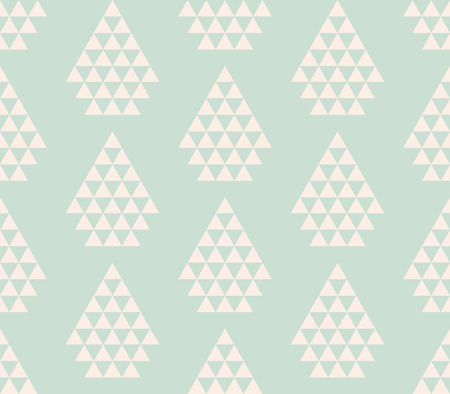 Ethnic seamless pattern with triangles. Tribal geometrical background. Vector illustration.のイラスト素材