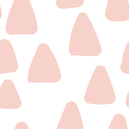 Abstract triangular seamless pattern. Round triangles. Geometrical background. Vector illustration.のイラスト素材