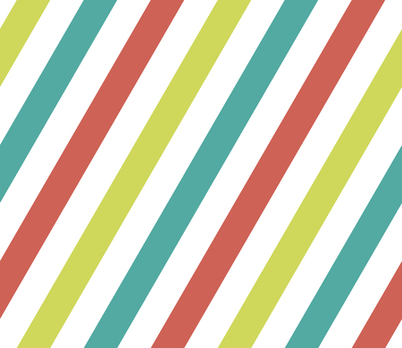 Diagonal strip seamless pattern. Colorful linear wallpaper, wrapping paper. Infinity abstract geometric background with lines. Vector illustration.のイラスト素材