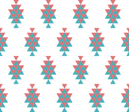 Triangular background. Seamless geometric pattern. Seamless abstract triangle geometrical background. Infinity geometric pattern. Vector illustration.のイラスト素材