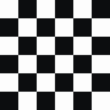 Checkered seamless pattern. Abstract black and white geometric background. Vector illustration.のイラスト素材