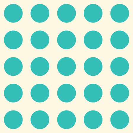 Vector seamless pattern with circles. Repeating background.のイラスト素材