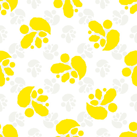 Abstract seamless pattern with colorful hand drawn strokes and dropsのイラスト素材