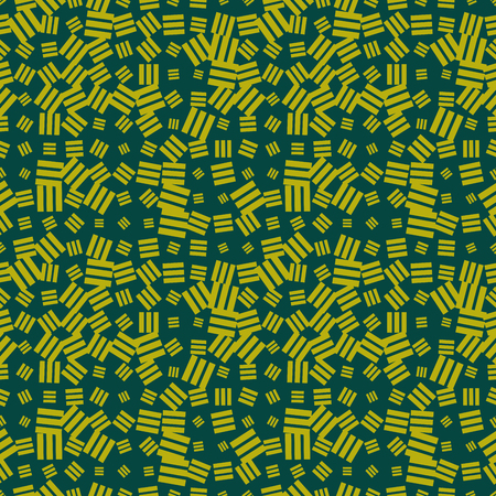 Halftone seamless abstract background with striped squares. Infinity geometric pattern. Vector illustration.のイラスト素材