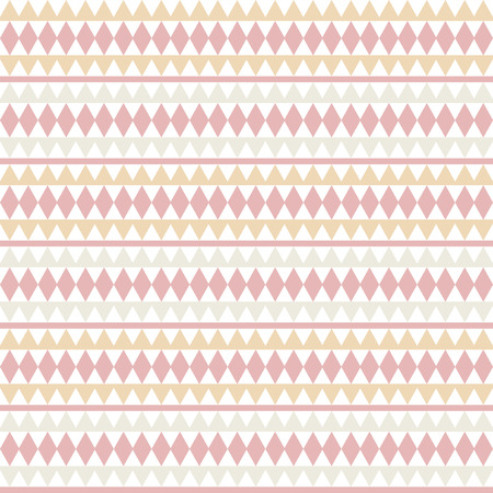 Seamless abstract background with lines of rhombuses, triangles. Infinity linear geometric pattern. Vector illustration. Seamless geometric pattern.のイラスト素材