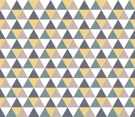 Seamless geometric pattern. Seamless abstract triangle geometrical background. Infinity geometric pattern. Vector illustration.のイラスト素材
