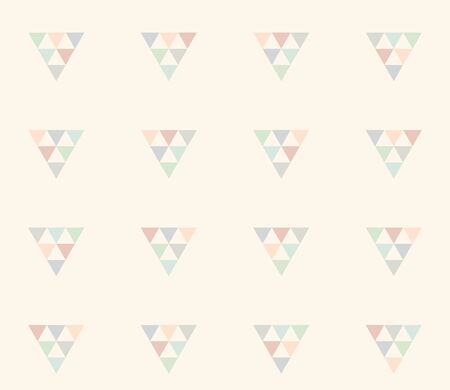 Triangular background. Seamless geometric pattern. Seamless abstract triangle geometrical background. Infinity geometric pattern. Vector illustration.のイラスト素材