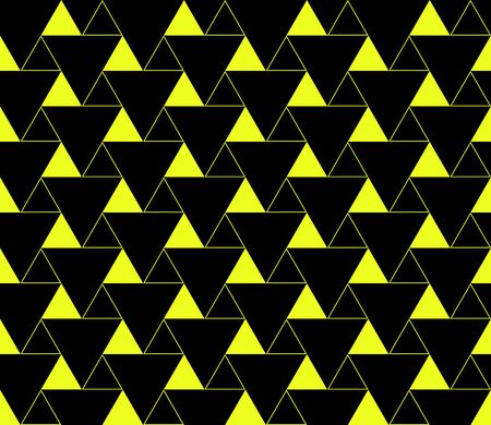 Triangular background. Seamless geometric pattern. Seamless abstract triangle geometrical background. Infinity geometric pattern. Vector illustration.のイラスト素材