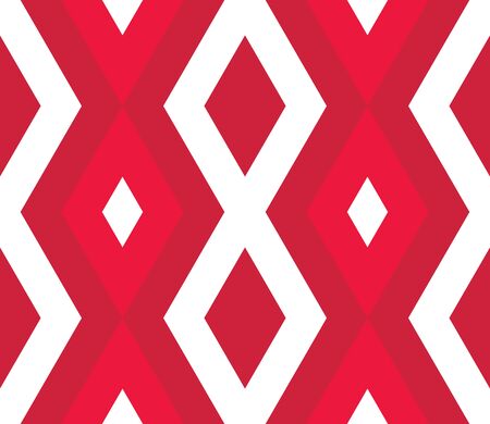 Seamless pattern with zigzag, triangle, rhombus, line. Infinity background of geometric shapes. Pattern with colorful mosaic pattern. Colorful geometric background. Vector illustration.のイラスト素材