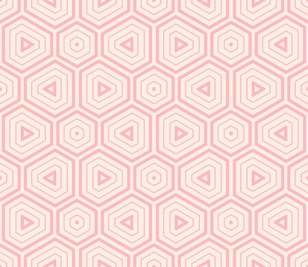 Abstract thin line seamless pattern. Linear ornamental geometric background. Wrapping paper. Vector illustration.のイラスト素材